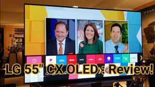 2020 LG C10 55" CX 4K OLED TV Review :  My Favorite TV Ever.