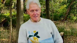 Bill Clinton: 'I'm on the road to recovery'