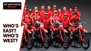 Who's EAST, who's WEST? Let's look at the breakdown of the 2023 250 Supercross class!
