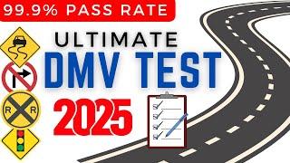 Ultimate DMV Written Test 2025: Pass on Your First Try with These Exact Questions!