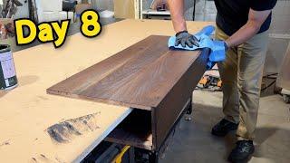 Applying Rubio Monocoat Finish | Home Renovations - DAY 8