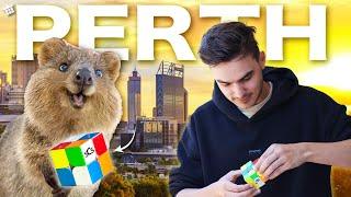 I competed at a RUBIK'S CUBE Competition in the most ISOLATED CITY in the world!