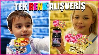 TEK RENK MARKET ALIŞVERİŞ CHALLENGE!! @OykuKarta