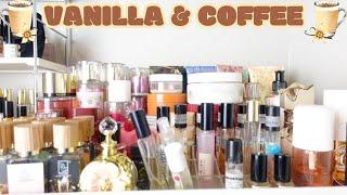 January & February Perfume Tray|Vanilla & Coffee Perfumes|Monthly Perfume Tray|Coffee Fragrances