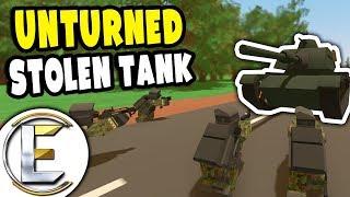 Stolen M60 Tank Rampage | Unturned Military RP - Mission: Take Down The Tank (Roleplay)