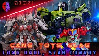 01 Studio Long Haul, Cang Toys Slag, And Hasbro Star Optimus!