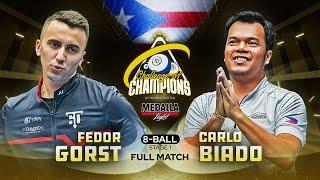 GORST v BIADO ▸ 8-Ball CHALLENGE OF CHAMPIONS by Medalla Light