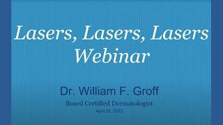 All About Lasers Webinar