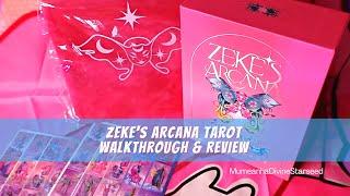  Zeke's Arcana Tarot Flip Through - Tarot Review 