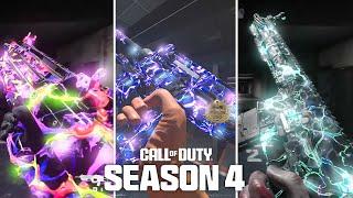 ALL 25+ Season 4 FREE Animated Camos EARLY GAMEPLAY Showcase! - Modern Warfare 3