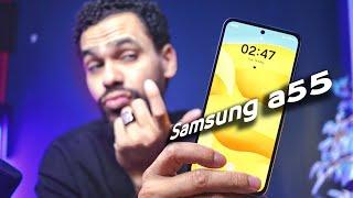 خيبة امل شديدة من اول يوم تجربة a55 samsung