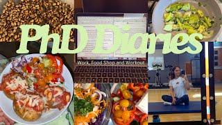 PhD Diaries | What A Nutritionist Eats in a Week | Cycling, Workout and More | A Vlog