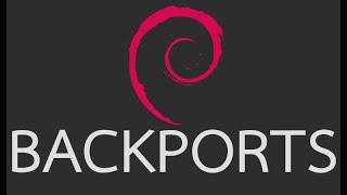 How to install backports in Debian