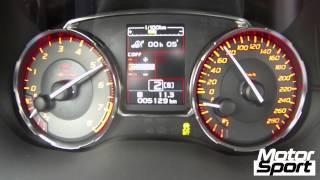 0-100 km/h : Subaru WRX STi S (Motorsport)