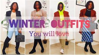 WINTER OUTFITS IDEAS YOU WILL LOVE | WINTER OUTFIT INSPIRATION |SIMBBYFABGIRL |WINTER FASHION | HAUL