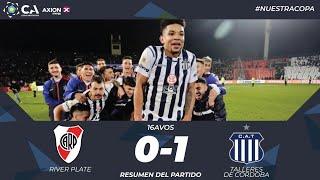 16avos: River 0 - Talleres de Córdoba 1