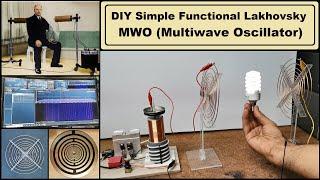 DIY Simple Functional Lakhovsky MWO Multiwave Oscillator Therapy Device