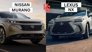 2025 Nissan Murano VS 2025 Lexus RX 350 | Detailed comparison