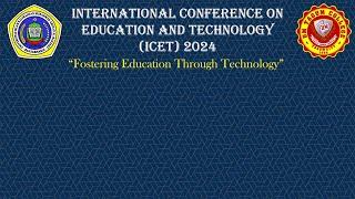 ICET 2024: International Conference On Education & Technology - EDU ROOM