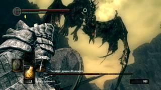 Dark Souls прохождение боссов : 25. Черный Дракон Каламит