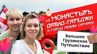 ПУТЕШЕСТВИЕ В СЕРДЦЕ ГРУЗИИ – монастырь в скале и город любви  #грузия2024 #сигнахи #давидгареджа