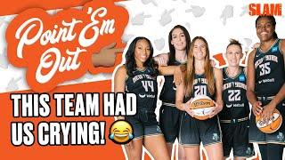 WHO CAN SING LIKE BEYONCÉ??? The New York Liberty HAD US CRYING!  | Point 'Em Out