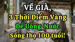 Đừng uống nước kiểu cũ nữa, Người già Uống nước theo cách này để sống khoẻ sống thọ 100 tuổi!