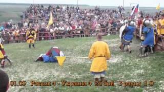 Battle of the Nations Hotin 2011 Ukraine 01-05-12  #26 5 vs 5 26 fight Ukraine 4 - Russia 4