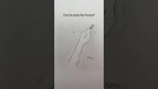 Worm drawing tutorial #drawing #anime #tutorial