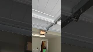How to re-engage a garage door #homeinspection