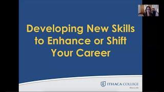 Developing New Skills to Enhance or Shift Your Career (For Alumni)