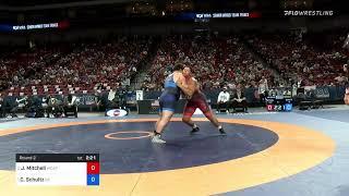 130 Kg Round 2 - Jacob Mitchell, Army (WCAP) Vs Cohlton Schultz, Sunkist Kids Wrestling Club 4daf