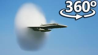 Breaking the SOUND BARRIER in 360° VR / 4K 