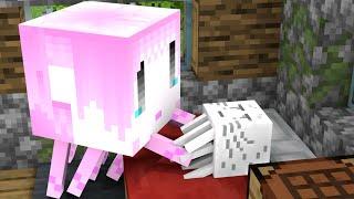 Baby Ghast and Friends - Minecraft Animation