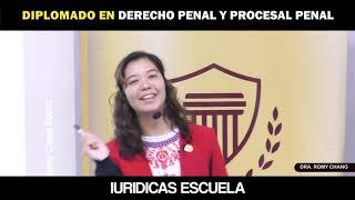 4-  DIPLOMADO: Derecho Penal Y Procesal Penal DRA. ROMY CHANG