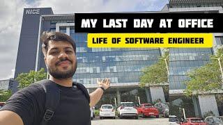 My Last Day At NICE Office  Good-Bye NICE  Job Change In Recession Pune IT Company Life ️