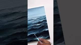 #How to Paint Water | Ocean Painting | Water Painting for Beginners Action Art would