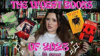 THE WORST BOOKS OF 2023