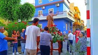 L'intera Processione di San Giovanni Battista a Fondachello Valdina (Me) 24/6/2024 (1080p 60fps)