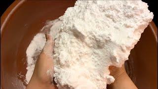 Asmr - crunchy baking soda - 2 videos