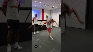 ️Skills with RB Leipzig player Yussuf Poulsen‼️ #football #soccer #skills