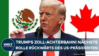 USA: Trumps Zoll-Achterbahn! Nächste Rolle rückwärts im Handelskonflikt mit Mexiko und Kanada!