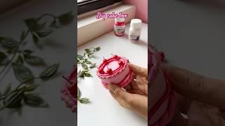 DIY cake box using old nivea box #diy #clayart #claycraft #craft #bestoutofwaste #upcycling