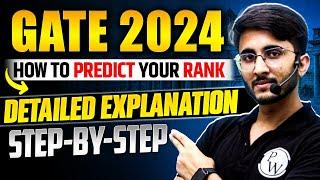 GATE Rank Predictor 2024 | How To Use Rank Predictor To Calculate Rank | Step by Step Explanation