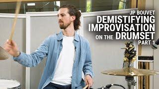 Meinl Cymbals - JP Bouvet Masterclass - "Demystifying Drum Set Improvisation at 5 Levels" - Part 1/5