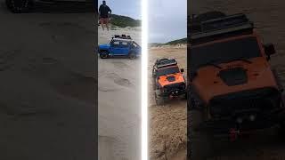 Fun on the sands   #rccar #offroading #rccrawler #gardenrouteremotecrawling #grrc #axial #traxxes