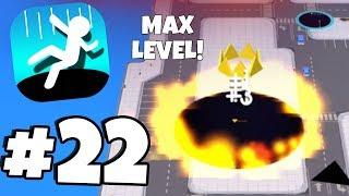 MAX LEVEL! - New RAREST FIRE SKIN & HALLOWEEN UPDATE?!! - Hole.io Gameplay Part 22