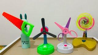 DIY Kipas Angin Baling Baling Besar, Fan Toys, Mini Fan