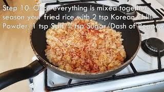 Kimchi Fried Rice (SB Style).