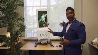 Tella | Hand Sanitizing Digital Kiosk | Product Demo